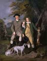 portrait of a sportsman with his son